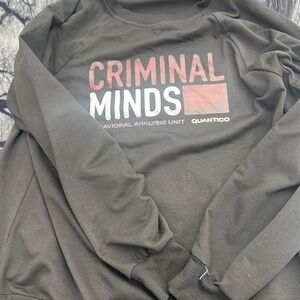 CRIMINAL MINDS promo long sleeve shirt